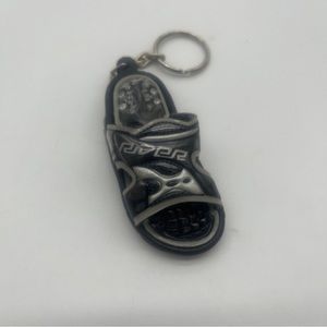 Rider slides sandals novelty keychain